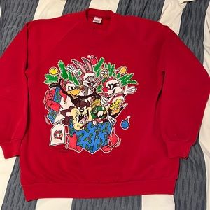 Vintage 1993’ Warner Bros looney tunes crewneck sweatshirt Size Xl